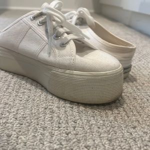 Superga slip on sneakers